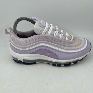 👞 Nike Air Max ‘97- SZ 8 - White Violet Frost 912522-114 Basketball Shoe Sneaker